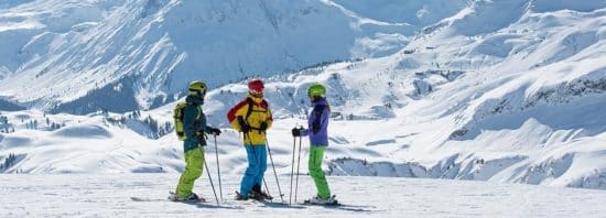 Wintersport in Schröcken am Arlberg rund um Apartments Schwarzmanns