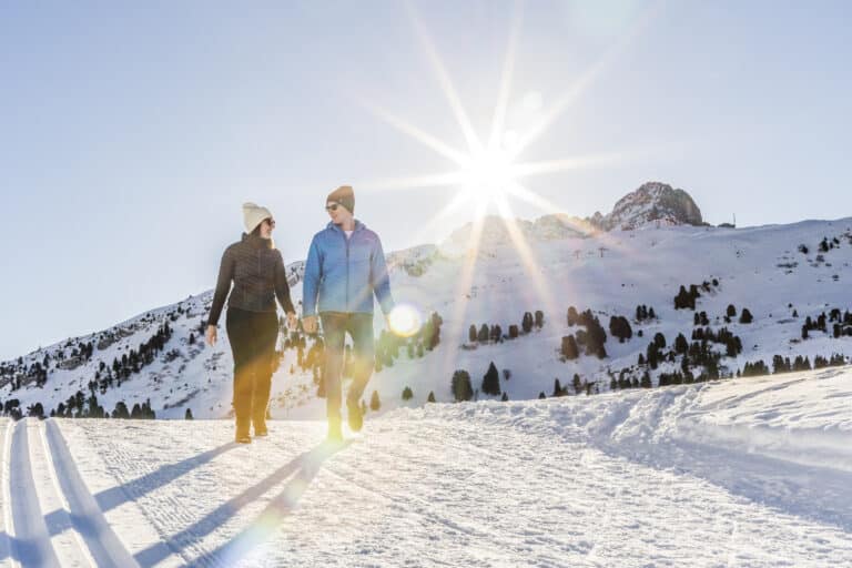 Winterwandern in Warth-Schröcken am Arlberg